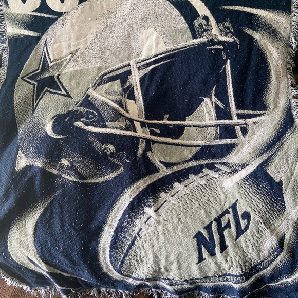 Cowboys Blanket/Rug - Picture 2 of 2